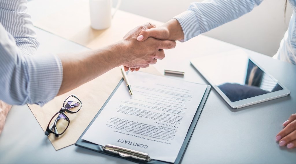 What happens to employees during a business sale?